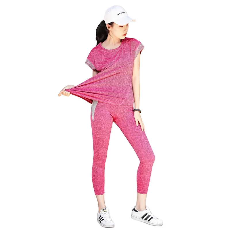 
H4009 Hot sale high quality ladies deporte high waist fitness yoga women custom running sweatpants 