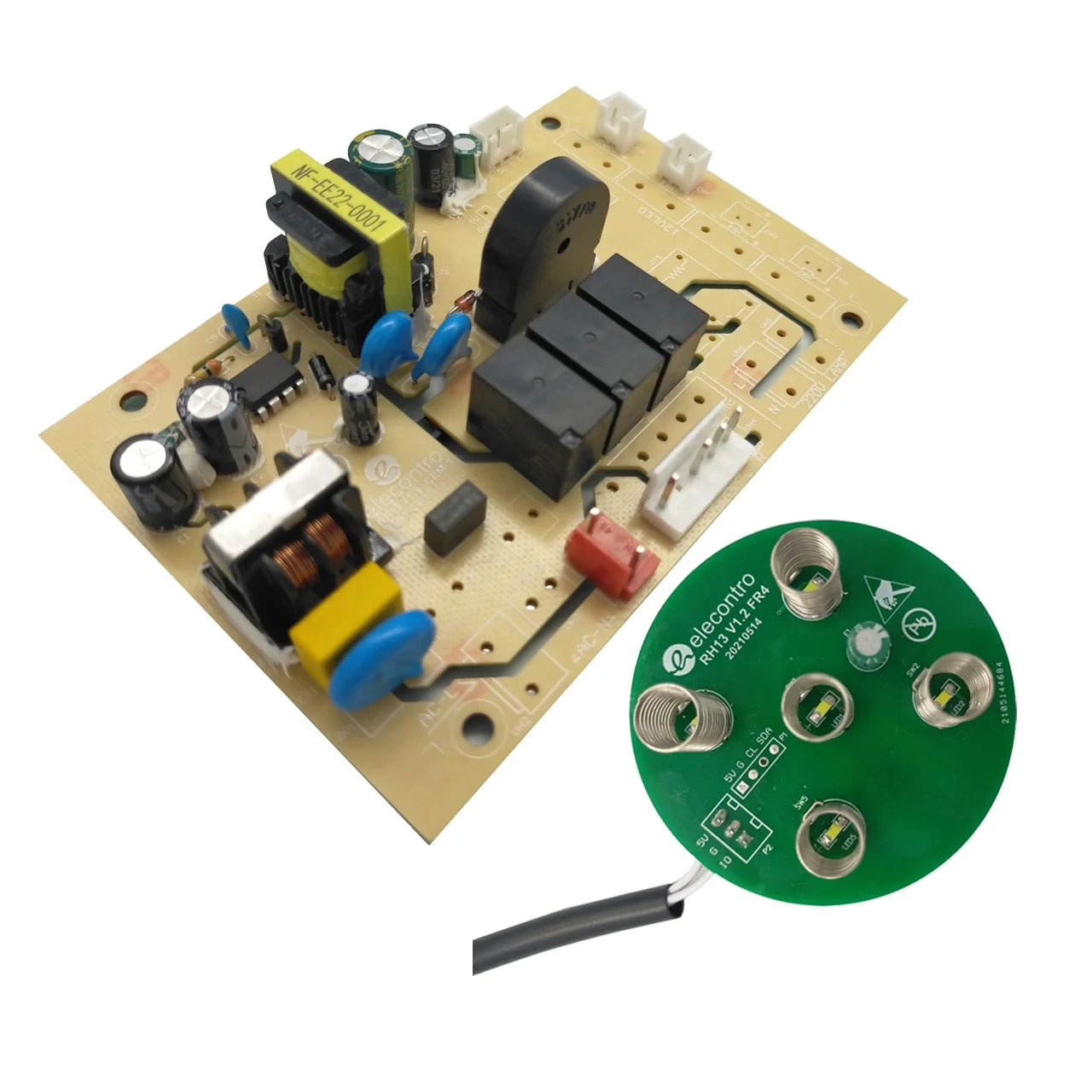 AC100~250V Voltage Range Electronic Touch Switch Control Panel for Range Hood  PCBA Control Board