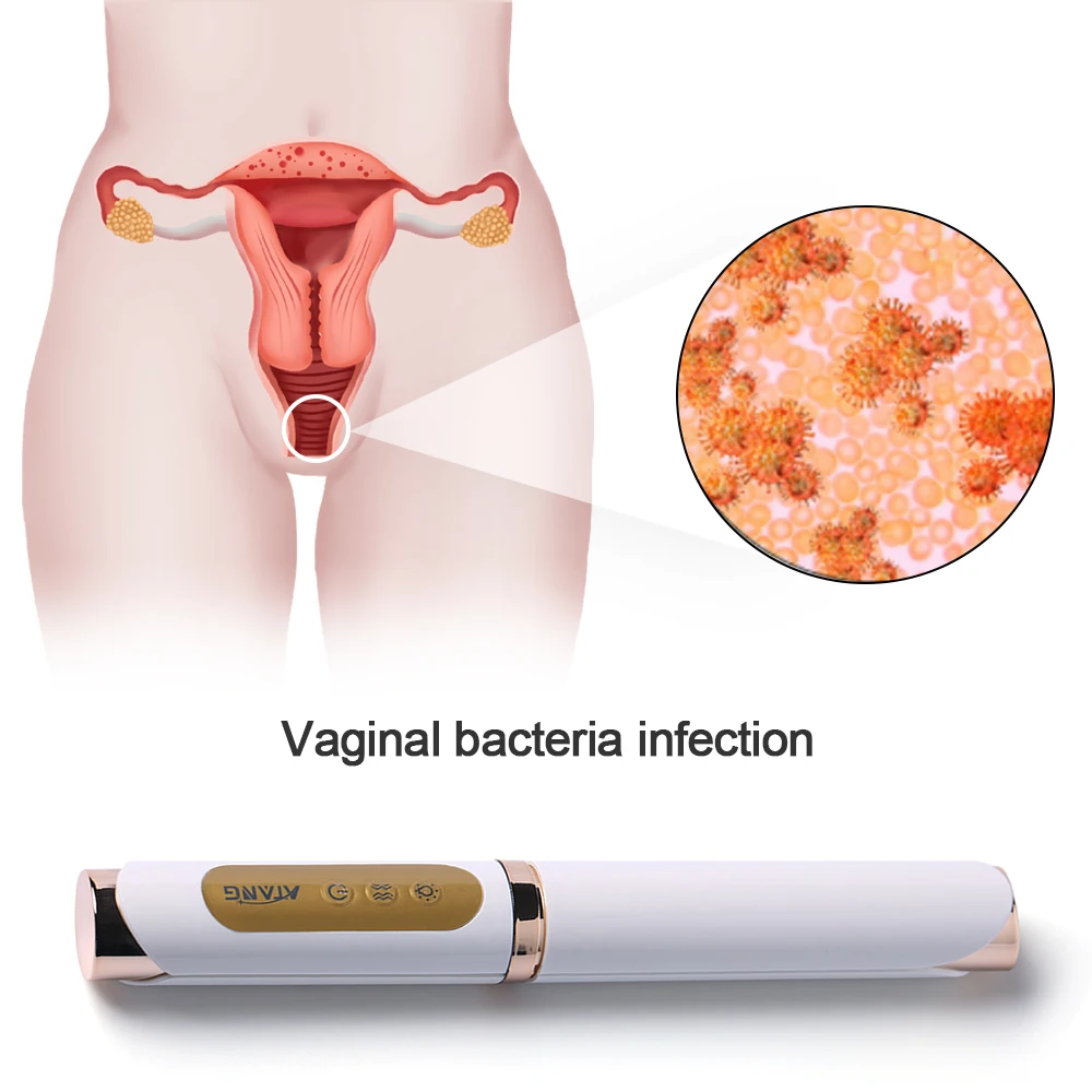 ATANG portable low level laser therapy device for Gynecological inflammation vaginal tighten wand terapia laser vaginal led wand