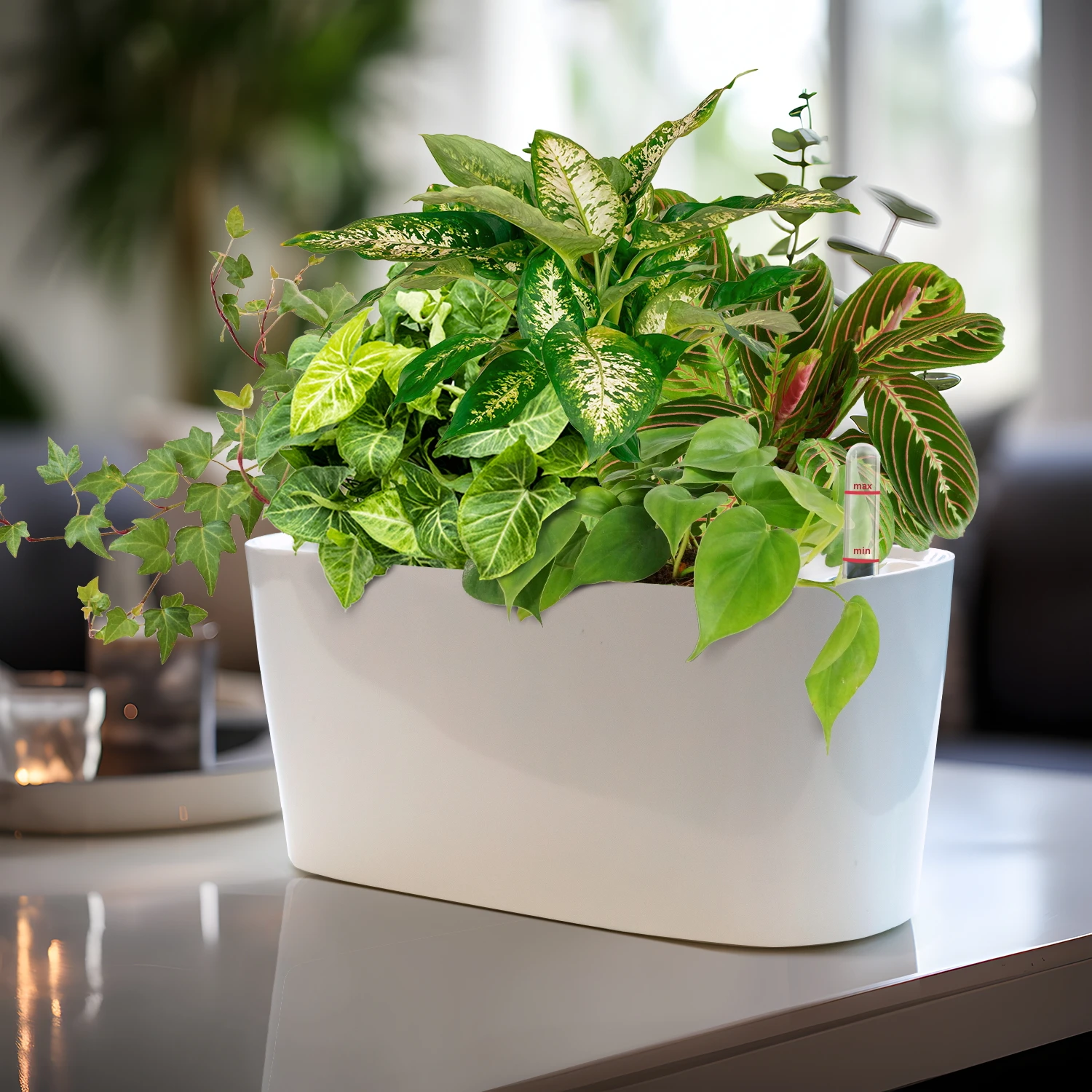 JNC Flower Pot wholesale self watering plant pot Plastic Lazy Automatic Water Absorbing Pots