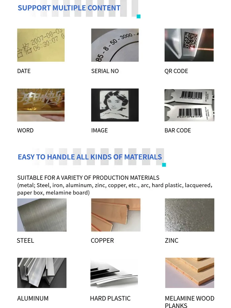 Laser power Raycus Max lithium battery/plug in electric laser marking machine portable metal engraving machine home use cnc
