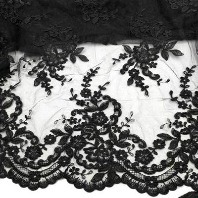 
Embroidery Guipure Floral Lace Mesh Fabric Swiss Lace Fabric African Swiss Voile French Tulle Lace Fabric 