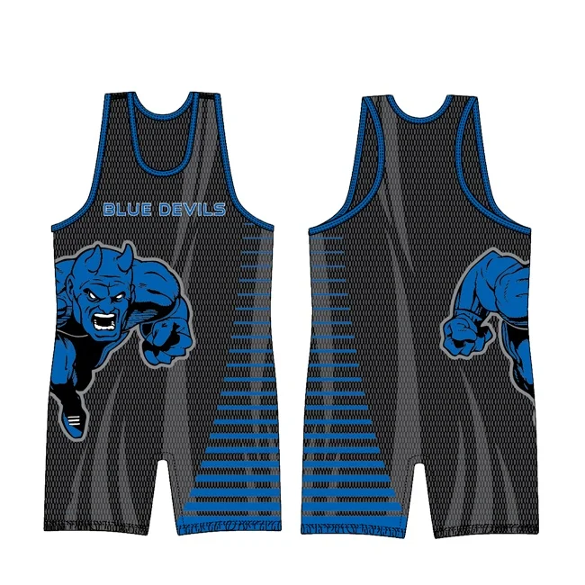 Hot sale wrestling singlet pattern colorful men wrestling singlet custom kids wrestling singlet