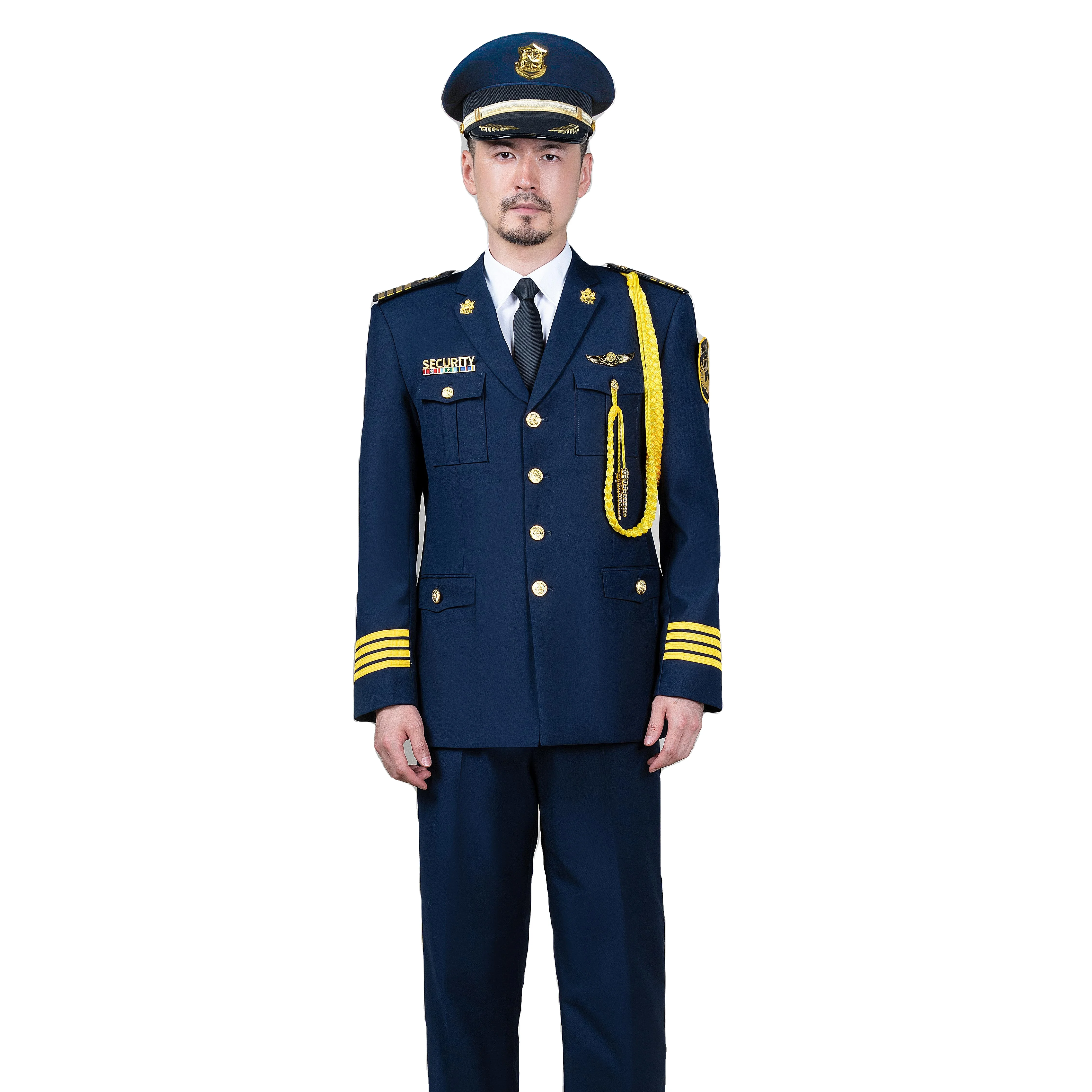 wholesale best quality Custom logo formal suit for security guard uniforms formal suit