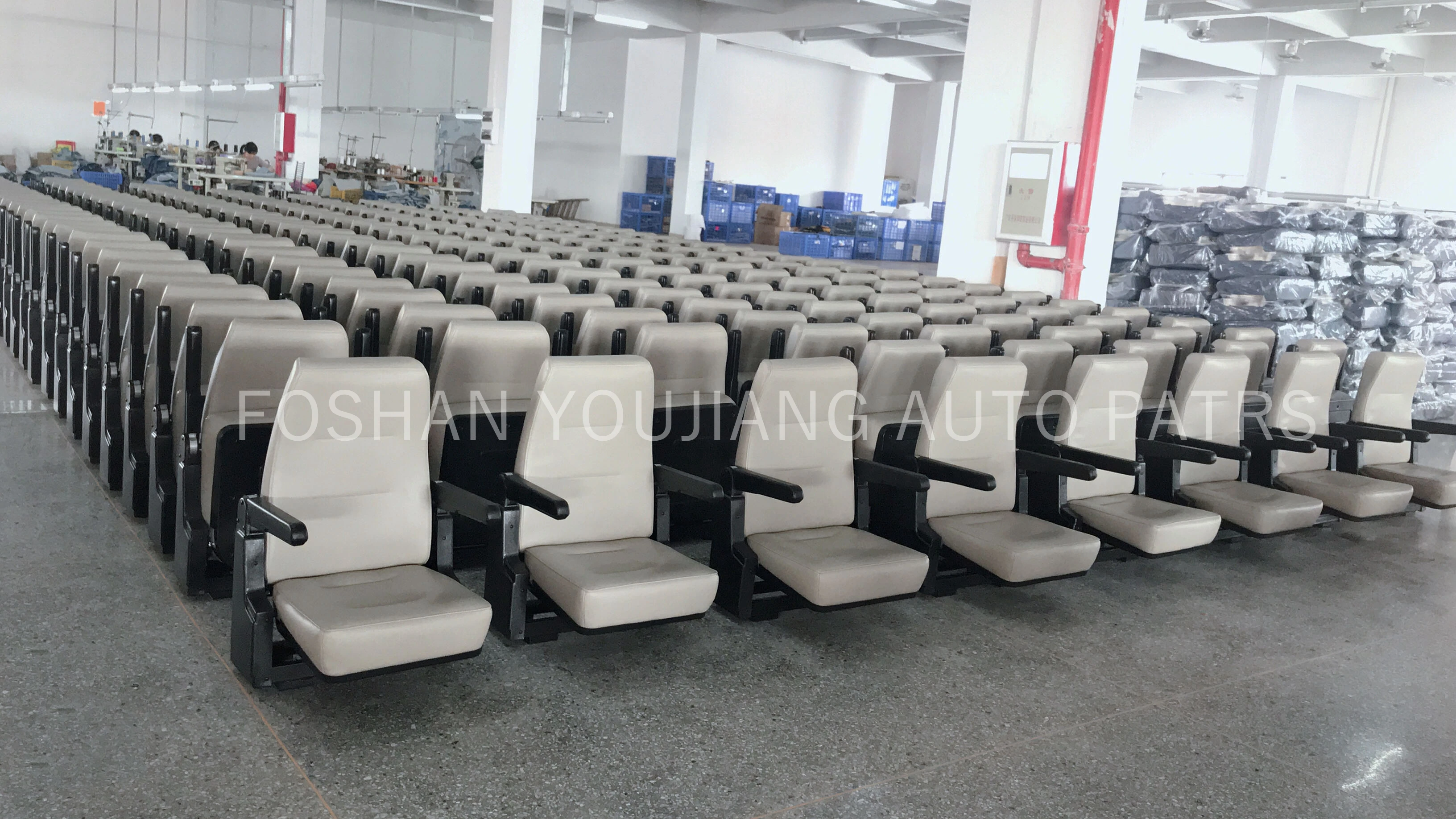 Folding ambulance seat with seat belt