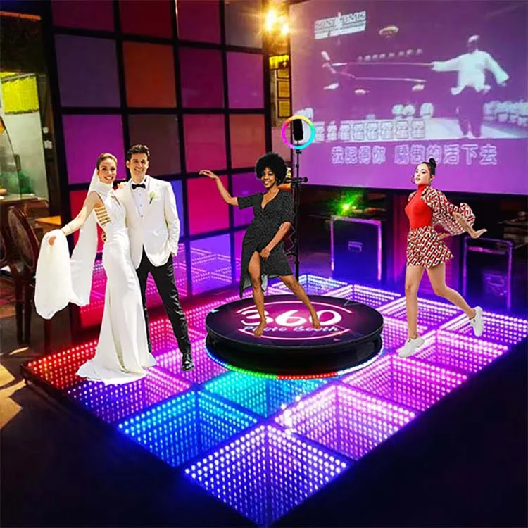2024 High Quality Portable Manufacturer Wholesale Price Metal Led Floor Lamp With Led Fill Light Infinite Stage Dance Floor