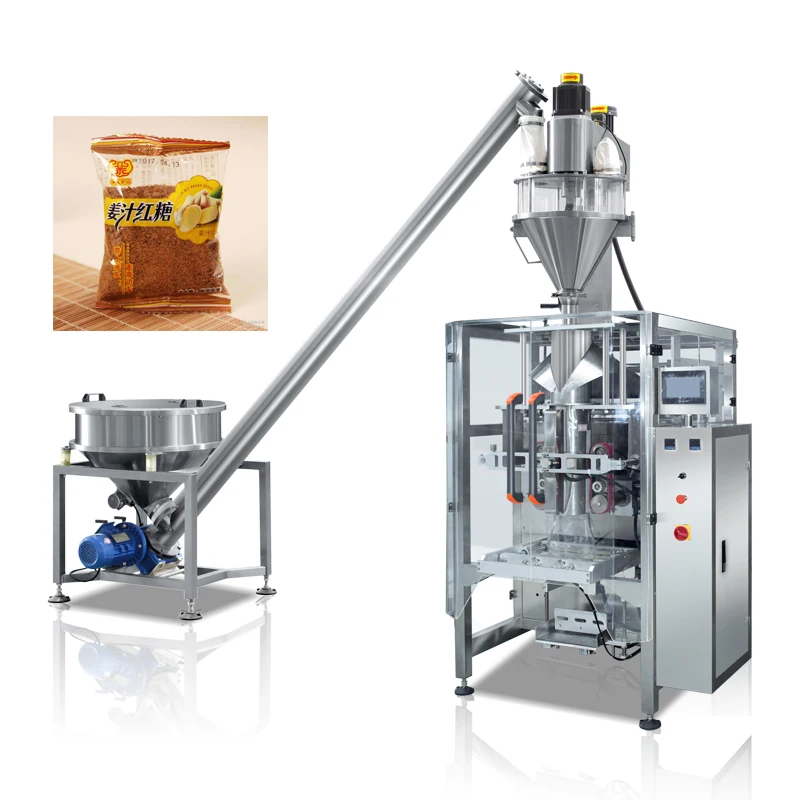 vffs systems automatic jaggery/curry powder packing machine