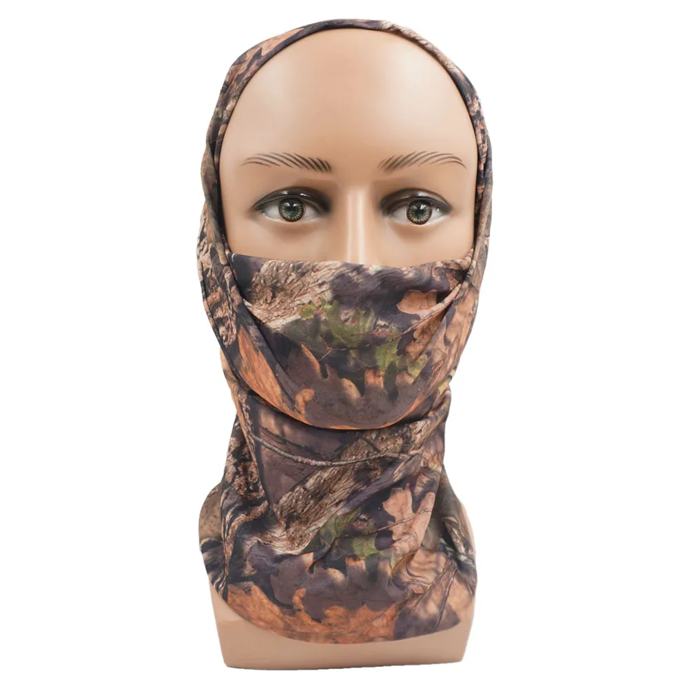 High Elastic Camouflage Seamless Bandana Buffs Gaiter Headband Cycling Fishing Balaclava Tube Face Shield Sports Men Women Scarf