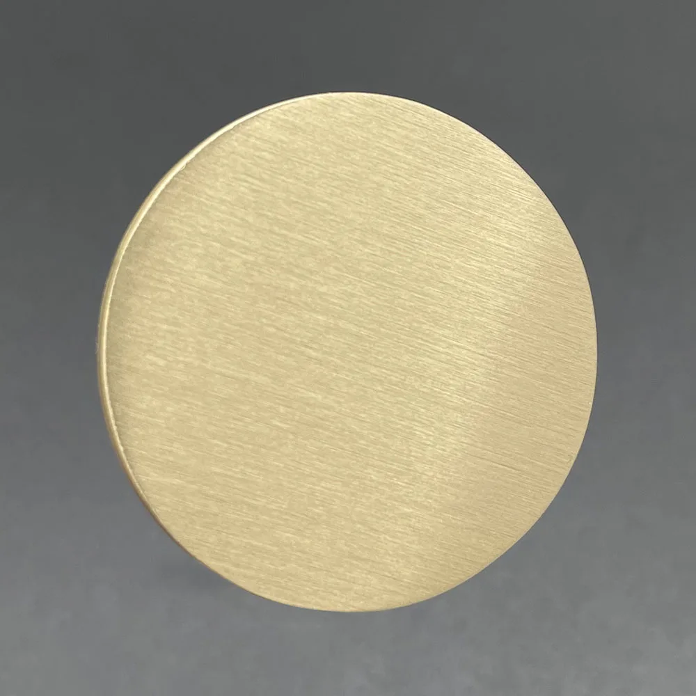 Personalized souvenir coin Solid Brass round Disc challenge coin die stamping Blank Brass Coin