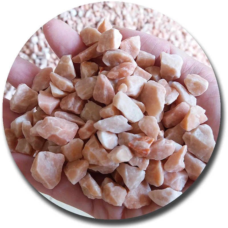 Machine Made Stone Black Pea Gravel Decorative Gravel for garden