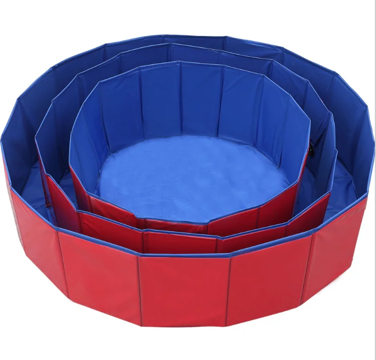 Foldable Dog Pet Bath Pool Collapsible Dog Pet Pool Bathing Tub Kiddie Pool for Dogs Cats and Kids