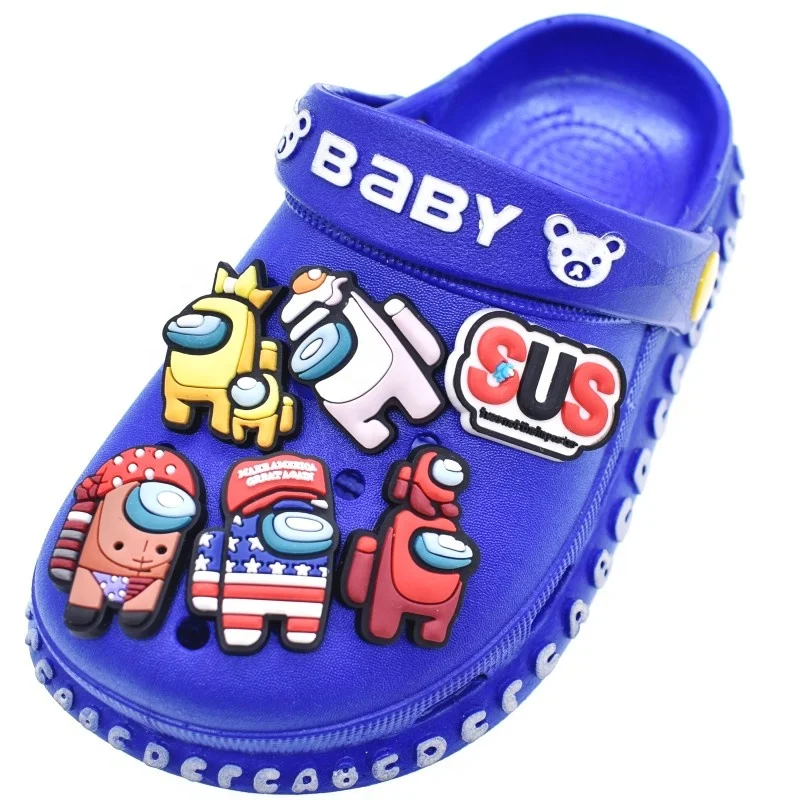 
Wholesale Soft Rubber Shoe Charms clog Shoe Decoration Accessories for Girls Boys Party Gifts 