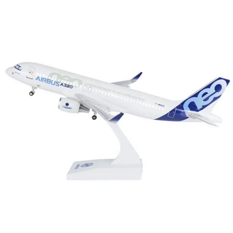 Best Gifts & Crafts 30cm LED Flashing Rechargeable  A320 A330 A350 Airbus Airplanes Aircraft Models