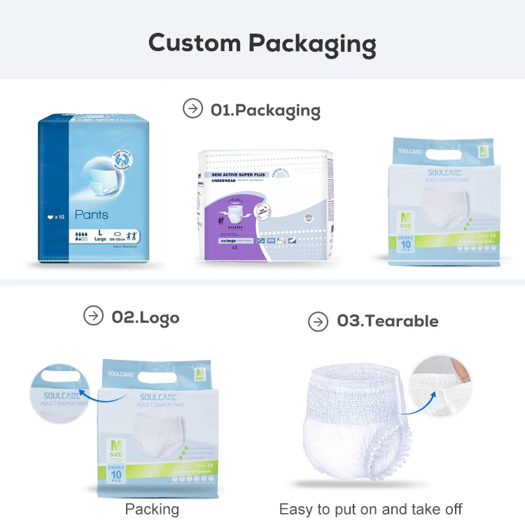 Adult Diaper Factory Directly Selling In The Field Of Adjustable Adult Reusable Diaper