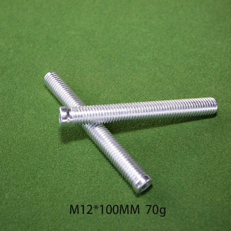 Billiards cues Counterweight Bolts Iron Galvanized System M12-1.75  35G 52G 70G 87G 105G 120G 138G pool cue weight bolts