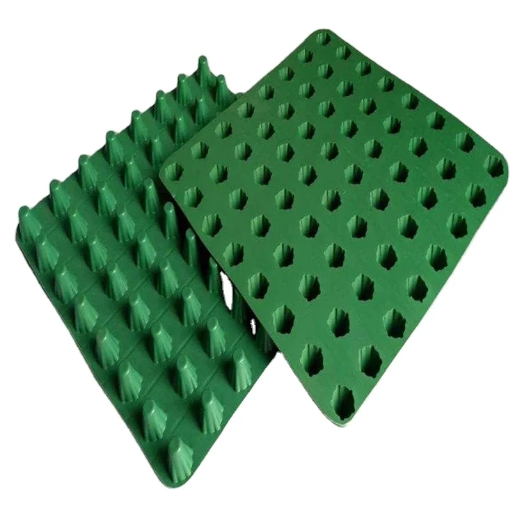 Заводские земляные изделия Hdpe пластиковая дренажная доска рифленый пластиковый дренажный лист для системы зеленой