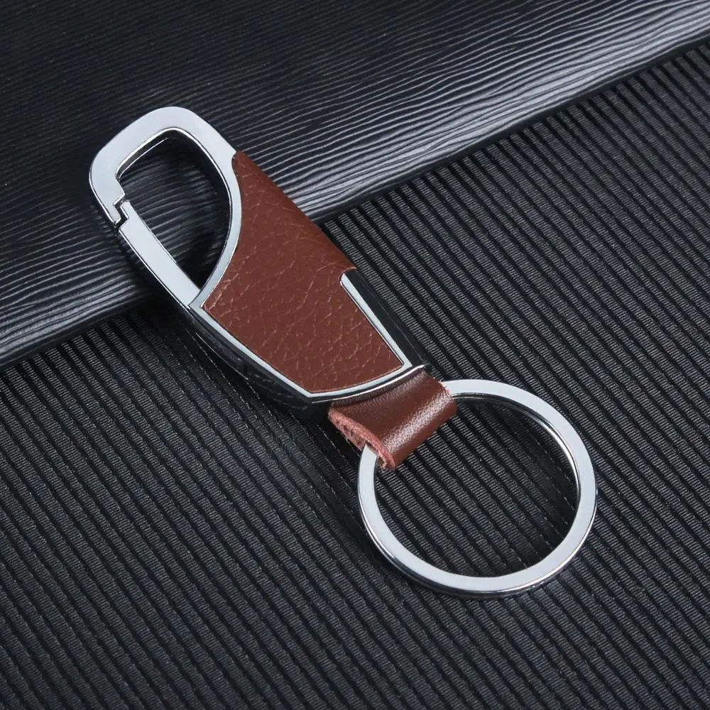2021 Car Accessories Leather Car Key Chain Cool Keychain For Men Women