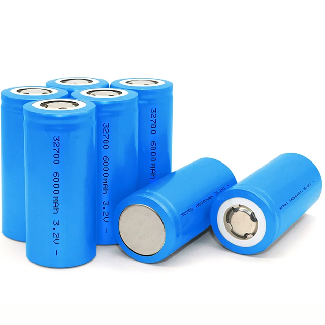Manufacturer Wholesale Battery 327000 3.2V Lifepo4 6000mah Cylindrical Lifepo4 Cells Customize