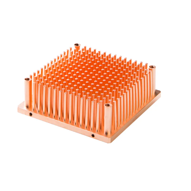 High Heat Conduction Radiator Computer Case Pin type  Copper  Heat Sink for Camera