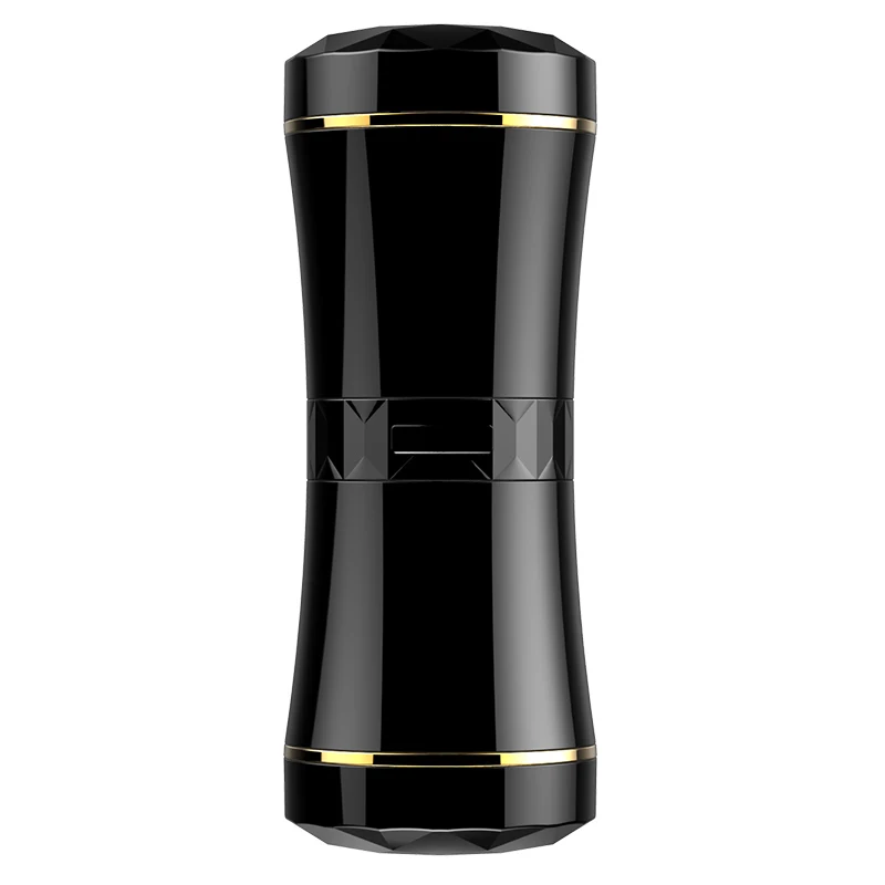 Automatic Electric Thrusting Piston Dual Channel TPE Masturbator for Mens Dildo Masturbation Machine Men Masturbation Sex Toys