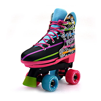  Дизайн отказов подшипники для роликовых Инлайн коньков Patines комплект Регулируемая квад Роликовые кроссовки маленьких детей HS-Q006 2021 Новый 9506702000 красный нейлон пена +