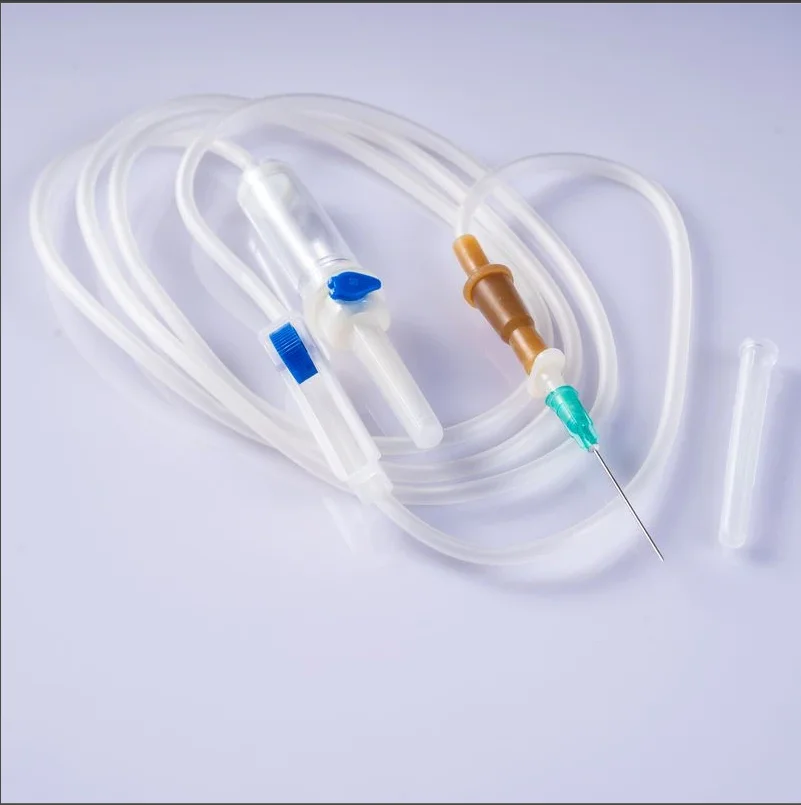 Medical  Disposable IV Infusion Set  with Y  type with CE Approval Non Toxic Pyrogen Free
