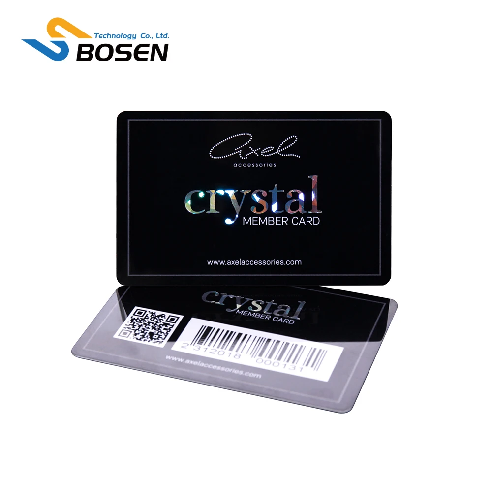 Luxury Plastic Business Gift Cards Printed UV Relievo Custom Design PVC VIP Membership Card