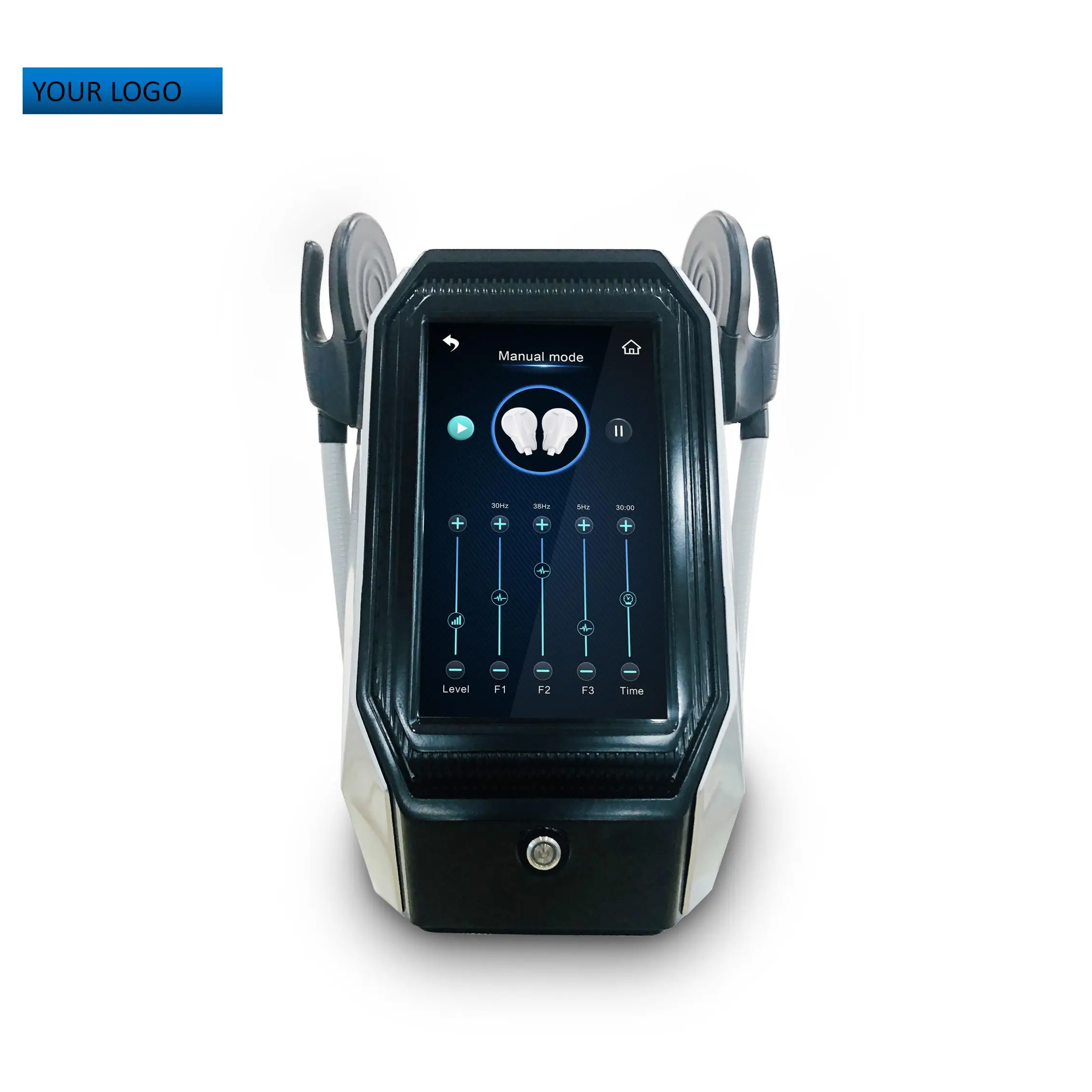 Portable physical therapy  muscle trainer pulsed	stomach slimming machine electro estimulador 	for	beauty equipment