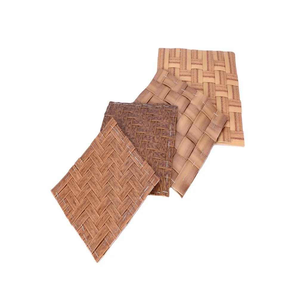 Factory Sales Simulation Bamboo Mat Wooden House Ceiling Hand-woven Straw Mat Artificial Bamboo Mat Ceiling