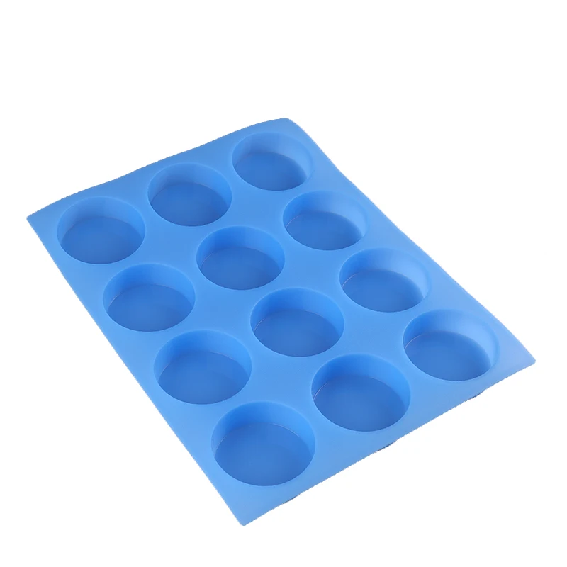 Silicone Mold For Chocolate, Cake, Jelly, Pudding, Handmade Soap, Round Shape