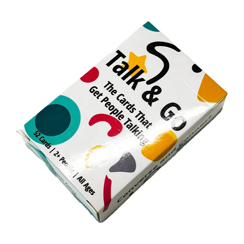 High-Quty Custom Game Poker Card Printing Wholesale Flash Card Advertising  for Promotional Usage