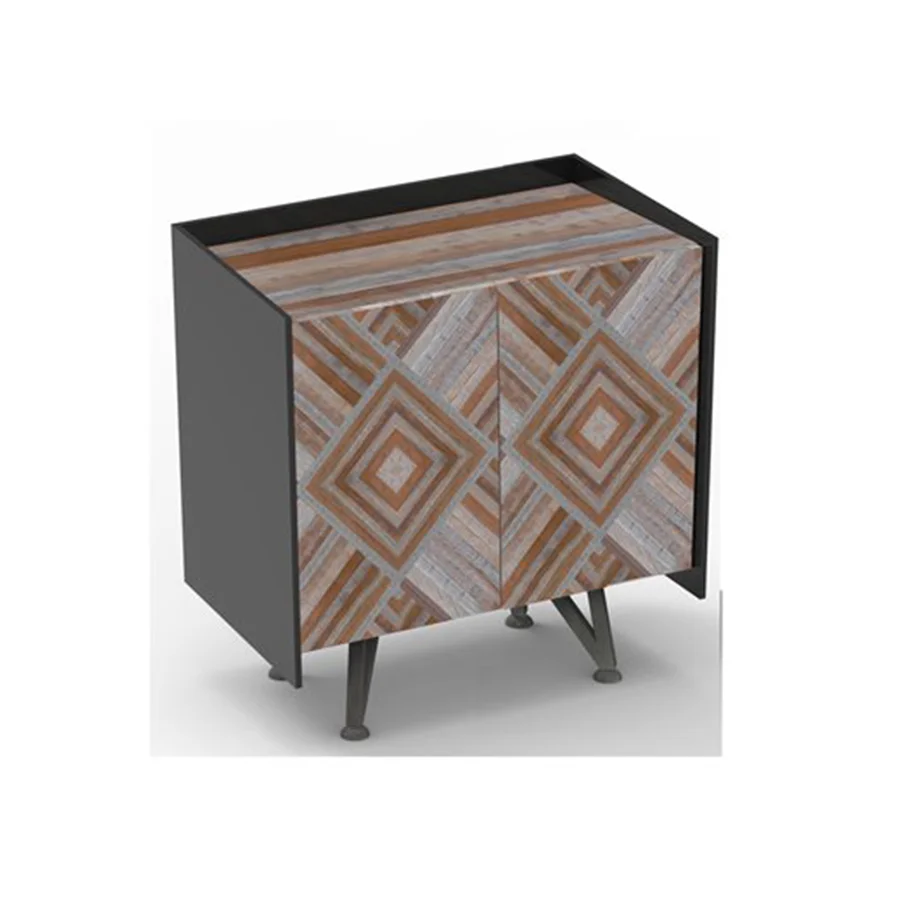 
ID016 - Herring Bone A Small pine Sideboard 
