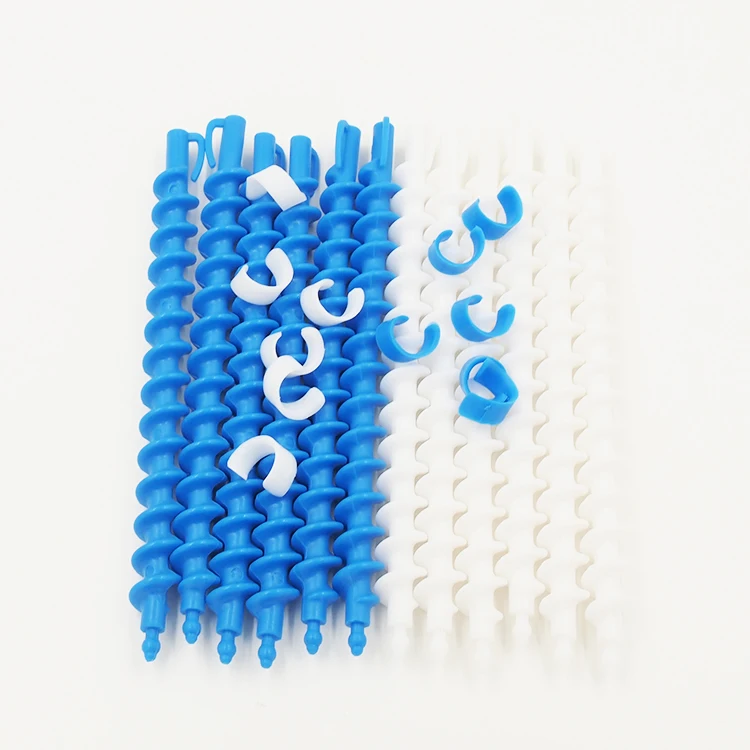 Yip Sing 12pc Cold Wave Spiral Hair Roller Curler