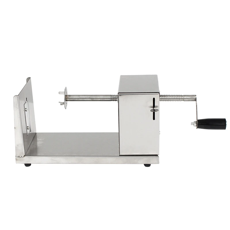 TENSHINE Manual Stainless Steel Spiral Potato Cutter Tornado Tower Fresh Chips Tornado Potato Tower cutter machine for sale