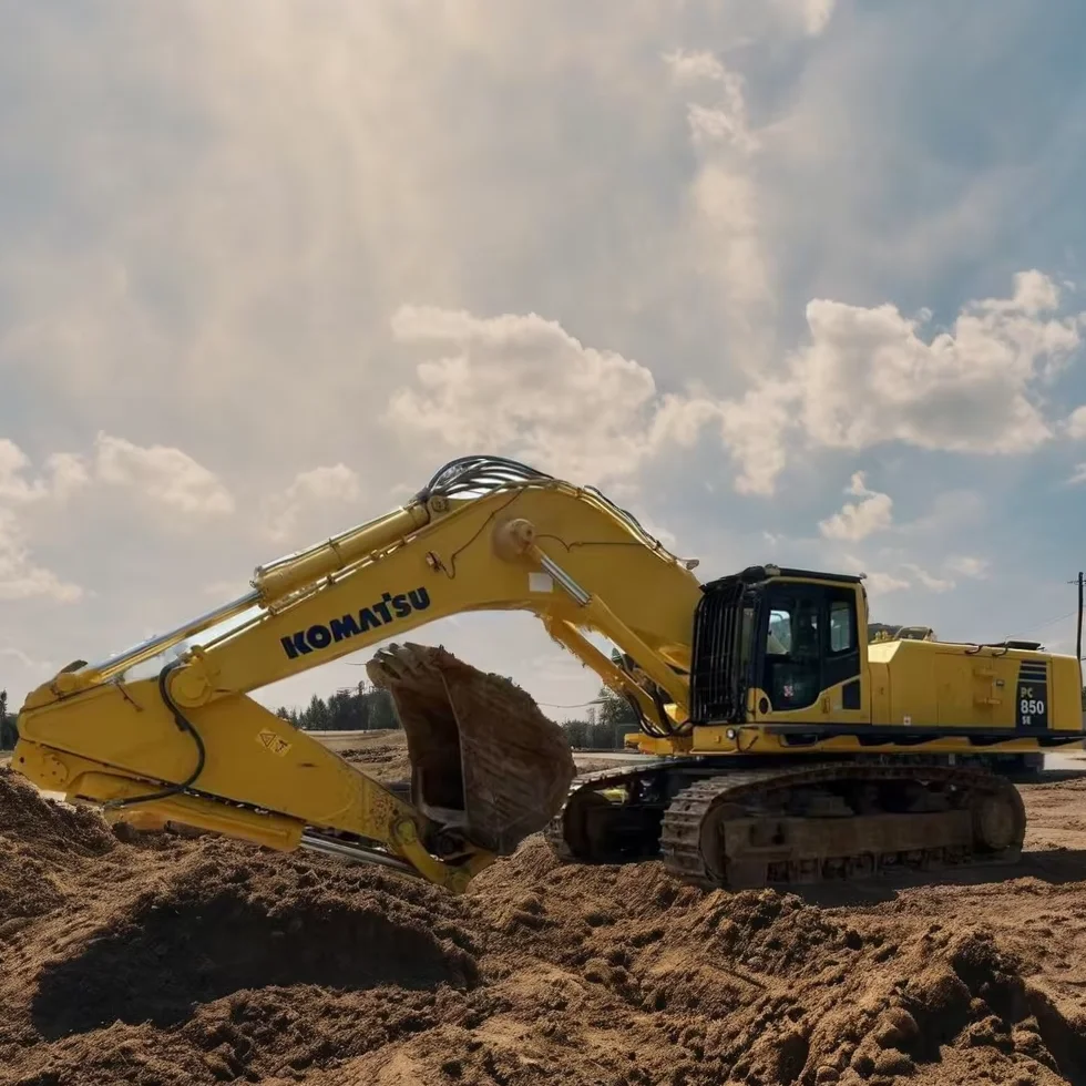 good condition super speaking China cheap PC850 komatsu used excavator used komatsu Japan digger crawler excavator