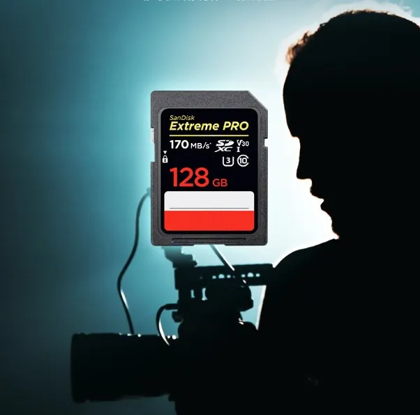 128G camera SD card large card suitable for Canon nikon SONY Panasonic  SLR4K HD camera memory card U3 170MB/s