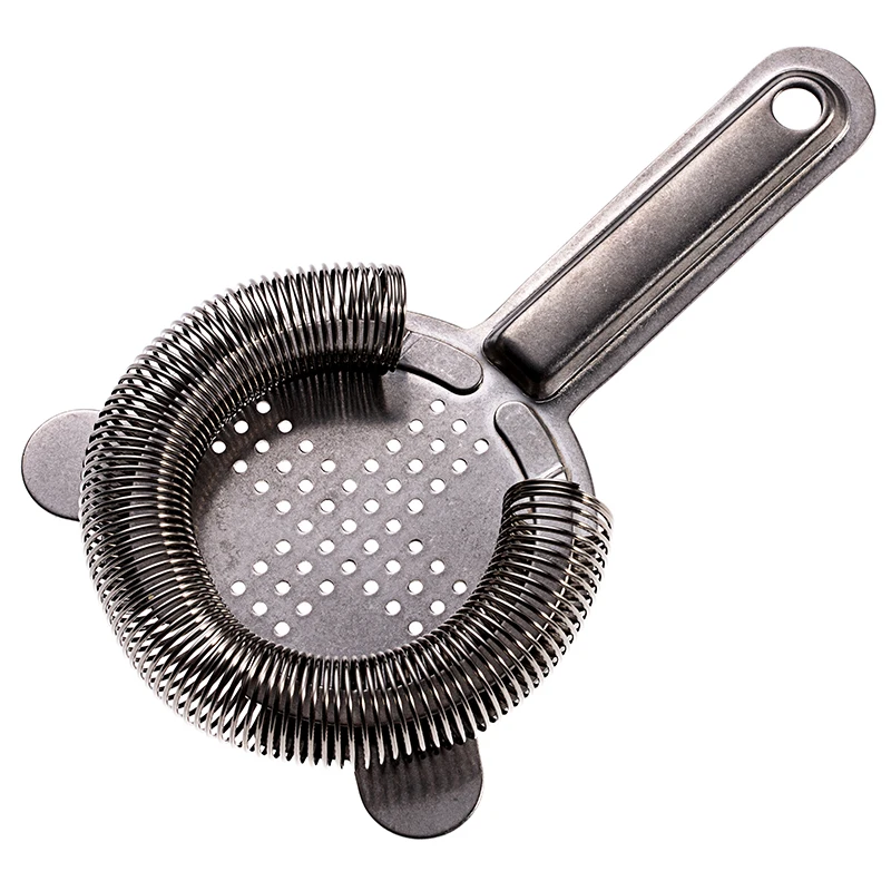 New Design Bar Accessory Metal Strainer Stainless Steel Cocktail Strainers