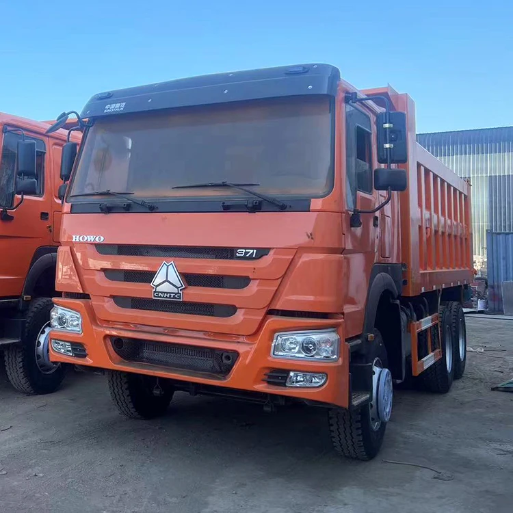 Low Price Sinotruk Used/new 6x4 371hp 35tons Heavy Duty 20 Cubics 10 Wheel Tires Tipper Truck Heavy Duty Comlete Truck for Sale