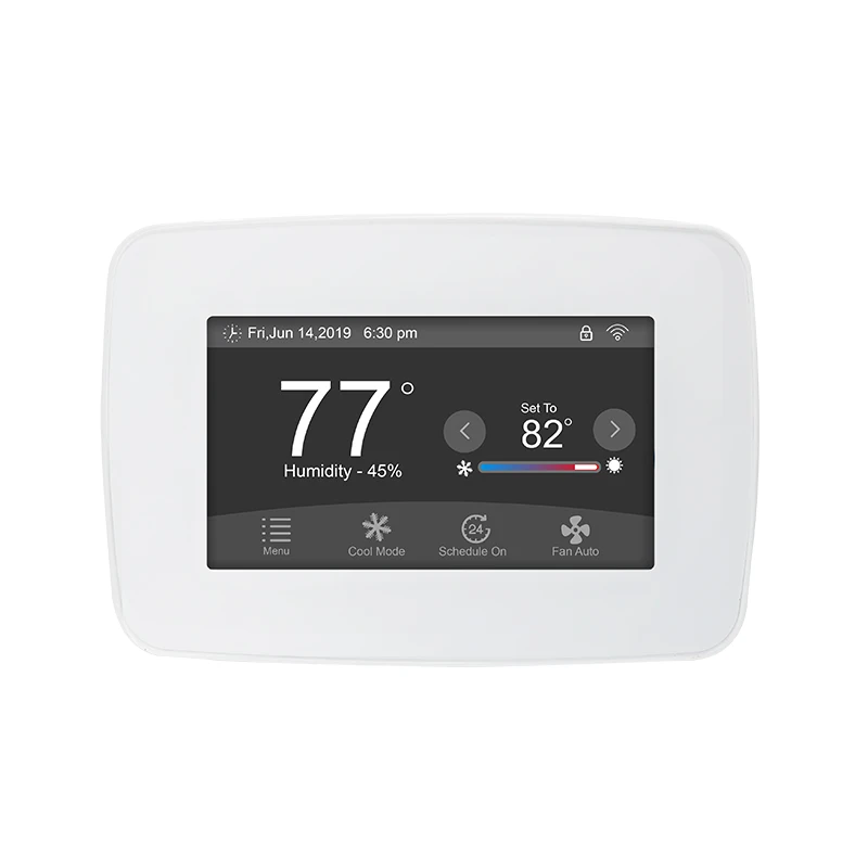 2 Heat/ 1 Cool  Programmable Thermostat for Home Heat Pump System and Conventional Single-Stage System
