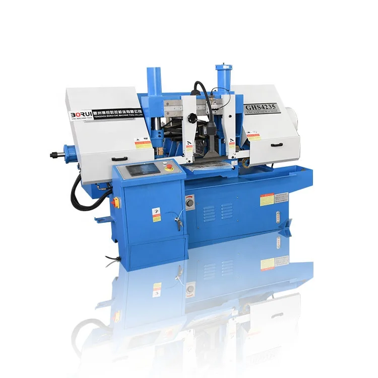 GHS4228 GHS4235 Auto Feed Horizontal CNC Band Saw Double Column CNC Band Saw Machine