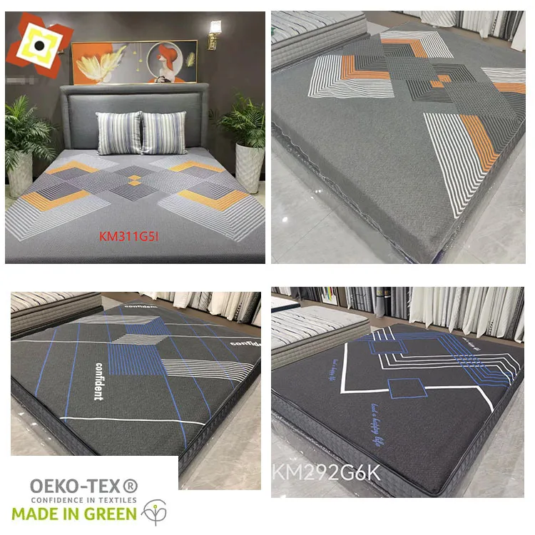 Graphene Fiber Knitted Mattress Fabric For Mattress Edging Machine Modern Mattress Ticking Fabric Cover Fabric Vinyl