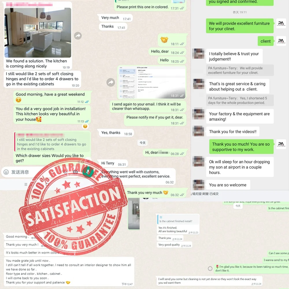 PINAI furniture accessories kichen cabinets support luxury modular kitchen furniture with modern mini bar