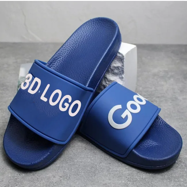TWOWELL Hot Sale Low Moq Multiple Colors Black Blank Custom Logo Rubber Slippers Slides Sandals for Men Women