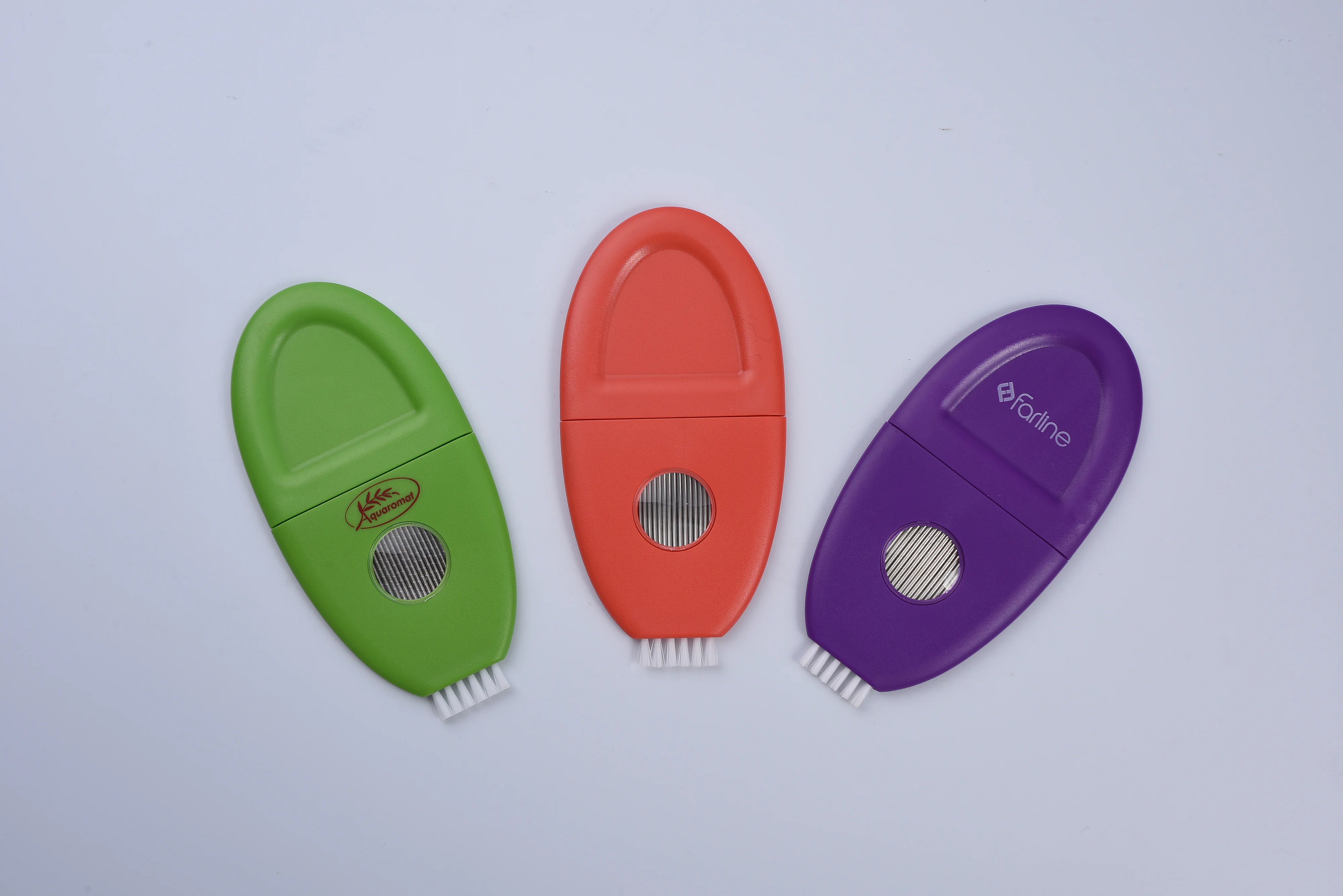 Promotional Grooved flea eggs Terminator Nit Free Kids Rid Head lice remove plastic hair Pet Grooming Comb Dog Cat Lice Comb
