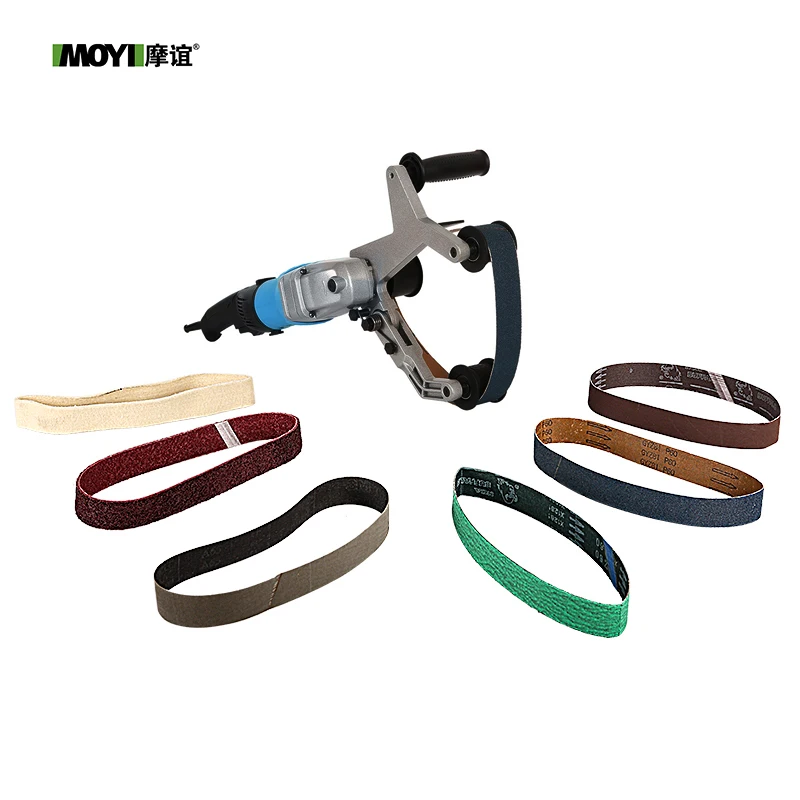 Tube Belt Polisher Stainless Steel Pipe Belt Sander Polisher With Variable Speed
