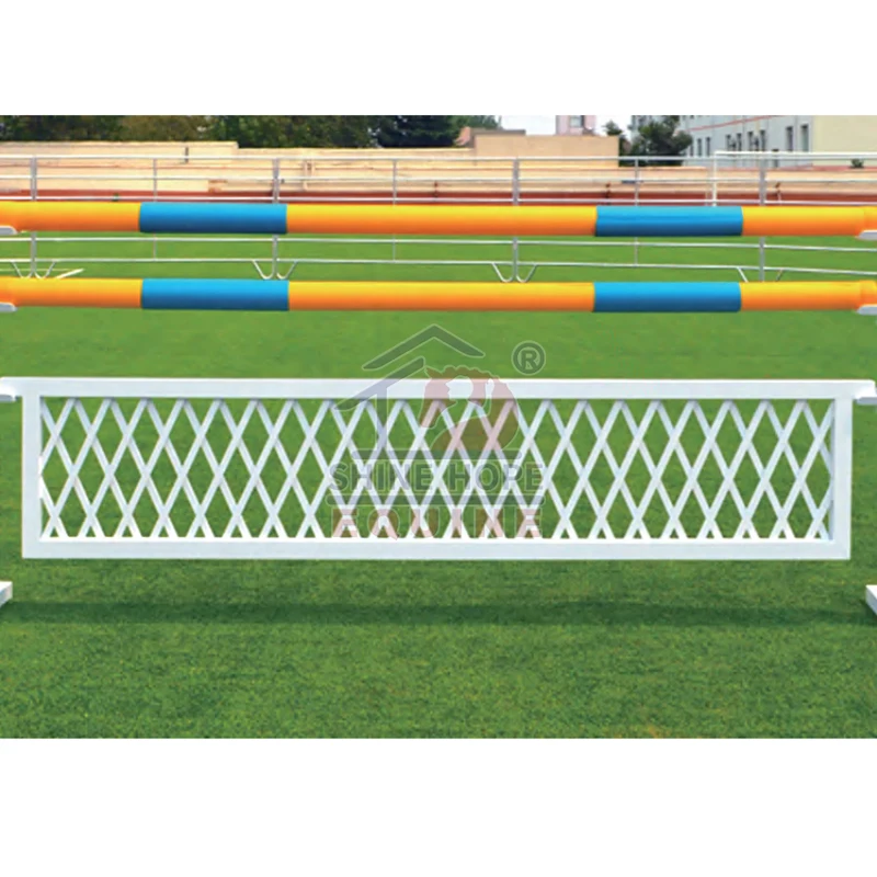 Aluminum Horse show jump gate with 3m length with aluminum tubes