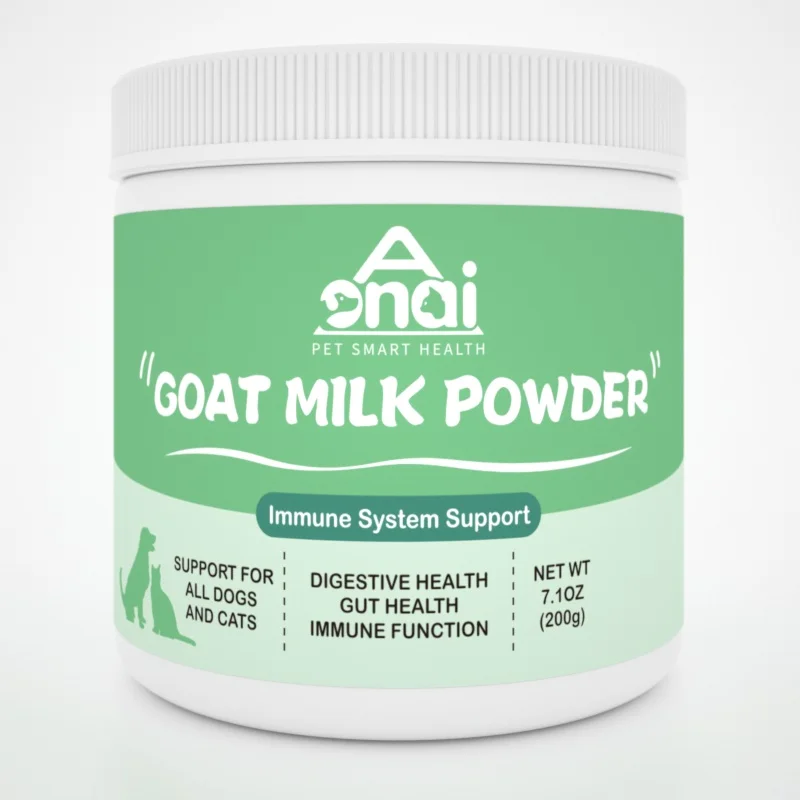Dog Supplements Goat Milk Powder Immune System Support Digestive & Gut Health