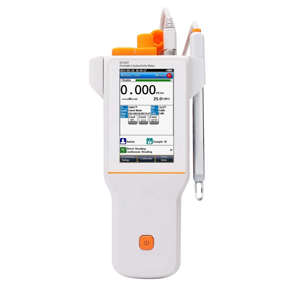 EC510T Portable Conductivity Meter tds Analysis ph/conductivity Meter