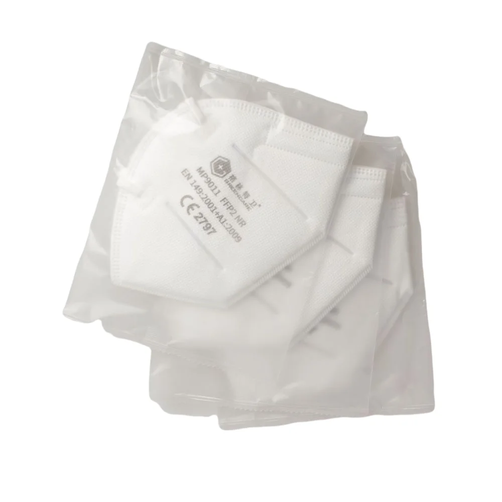 Ffp2 Full Face Respirator certificate with logo