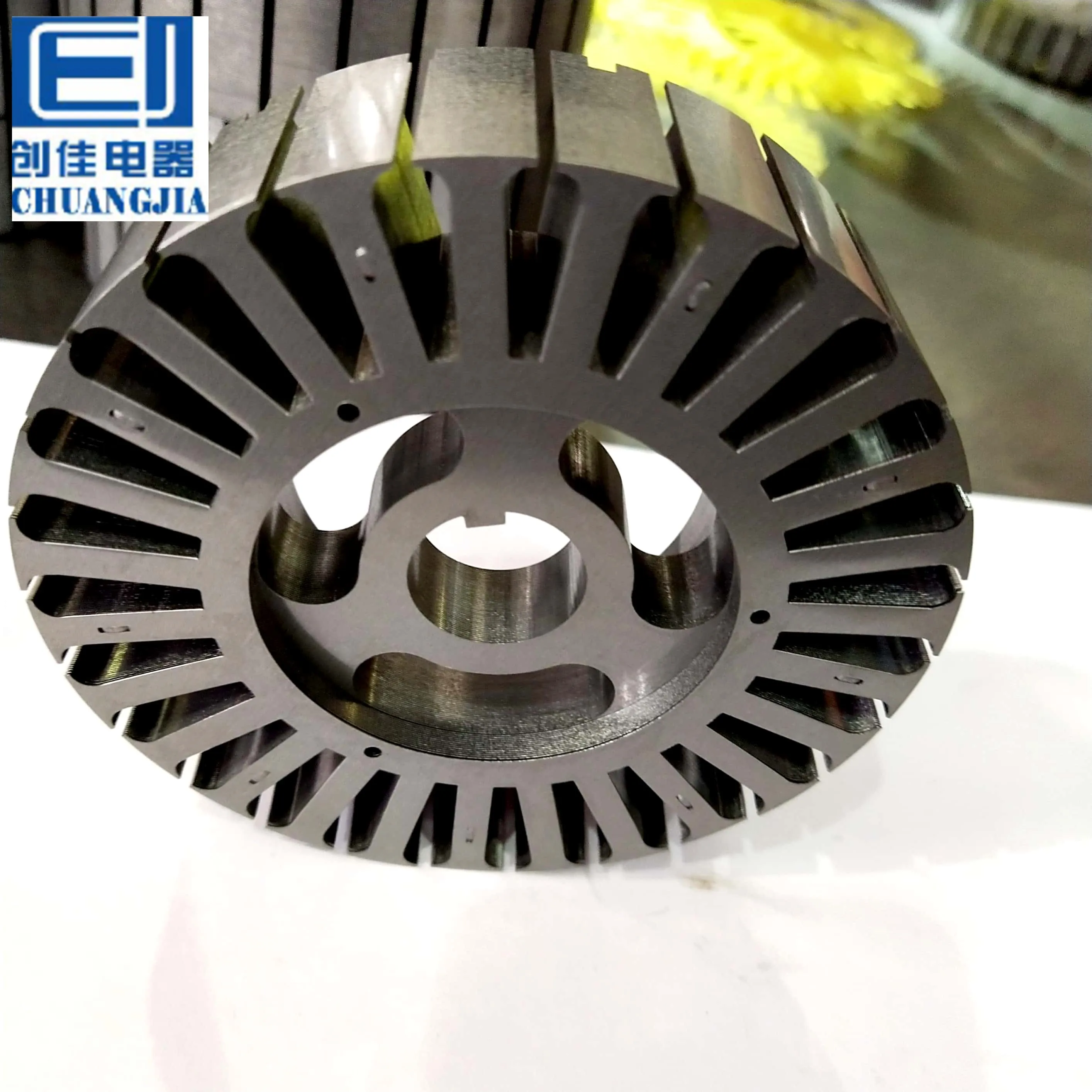 Jiangyin chuangjia Low Price China Manufacture Supply Motor Stator and Rotor Laminated Silicon Steel